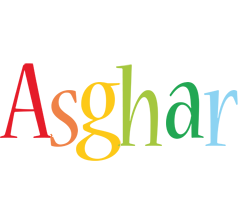 Asghar birthday logo