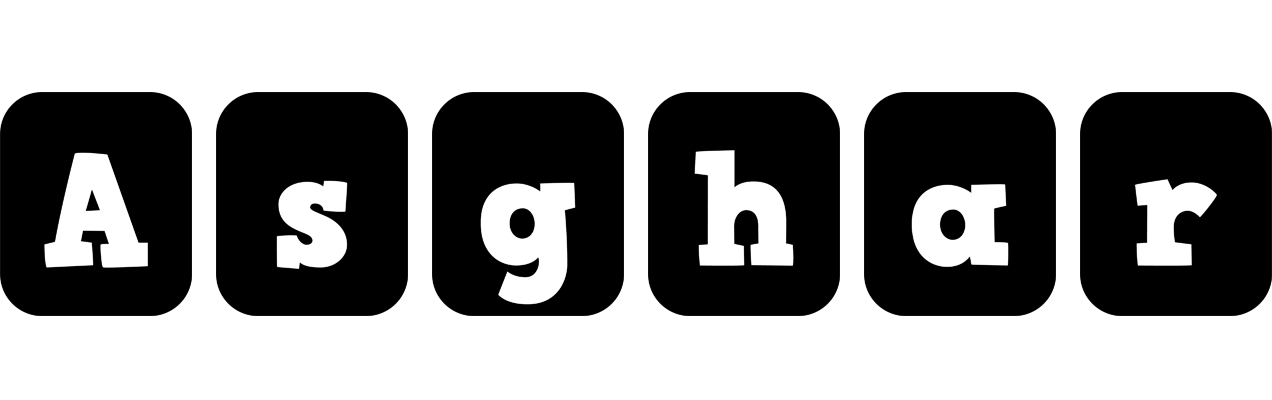 Asghar box logo