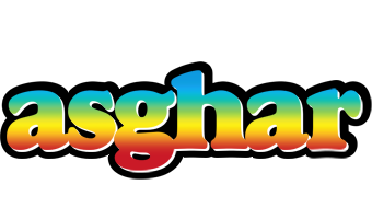 Asghar color logo