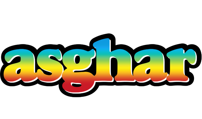Asghar color logo