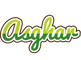Asghar golfing logo