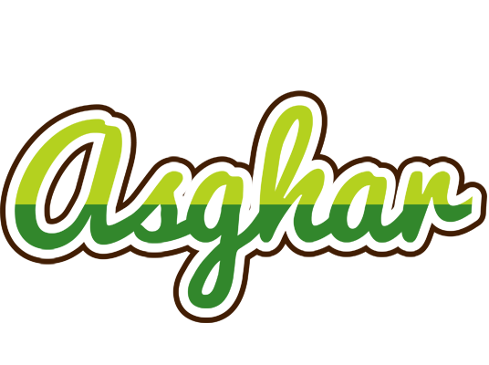 Asghar golfing logo