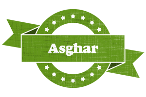 Asghar natural logo