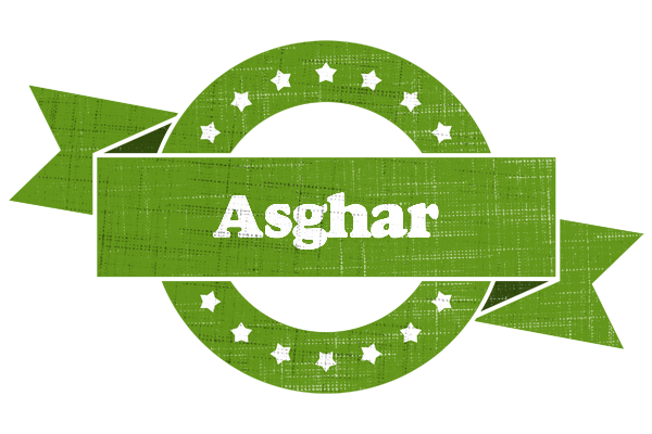 Asghar natural logo