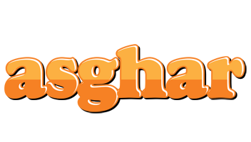 Asghar orange logo