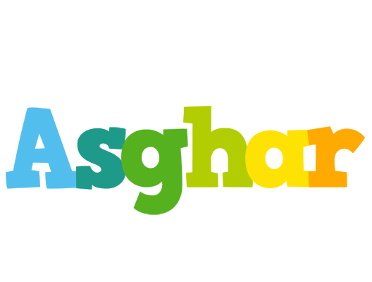Asghar rainbows logo