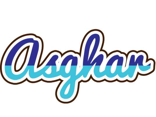 Asghar raining logo