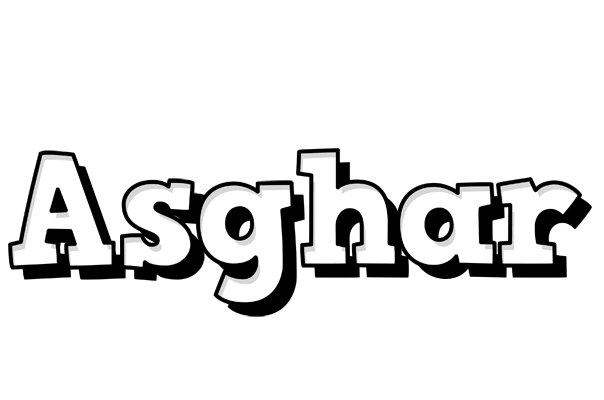 Asghar snowing logo