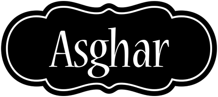 Asghar welcome logo