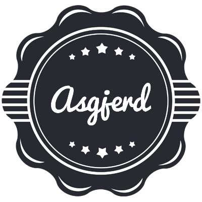Asgjerd badge logo