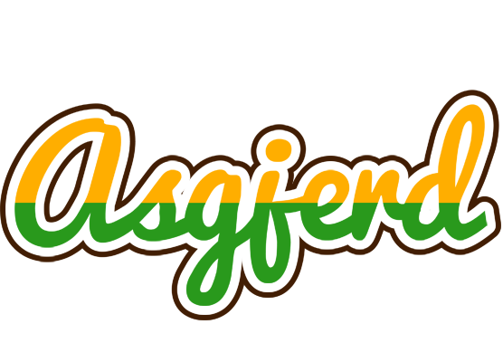 Asgjerd banana logo