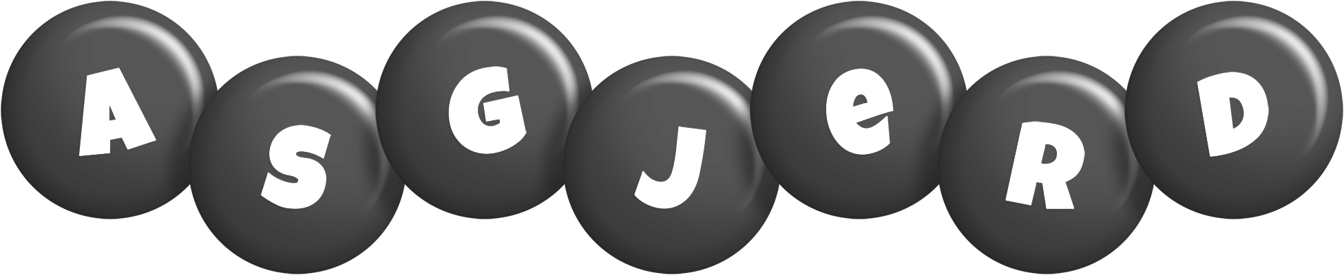 Asgjerd candy-black logo