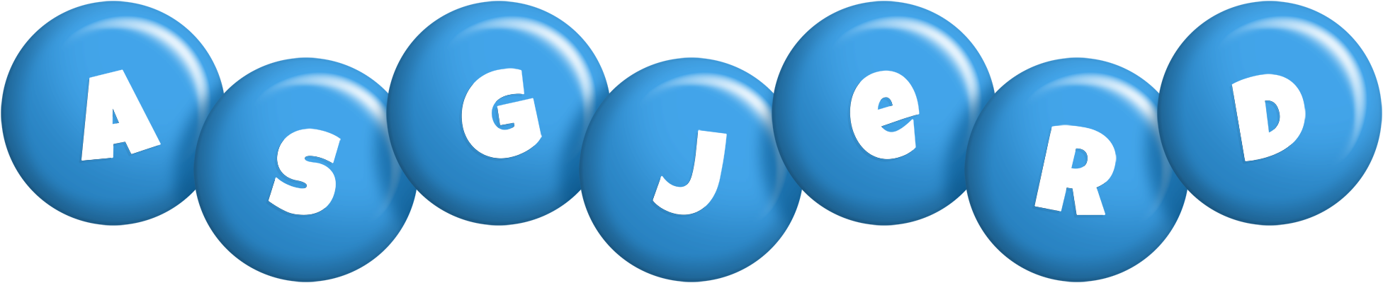 Asgjerd candy-blue logo