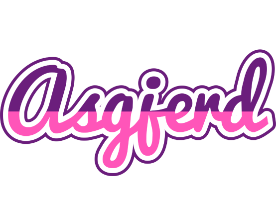 Asgjerd cheerful logo