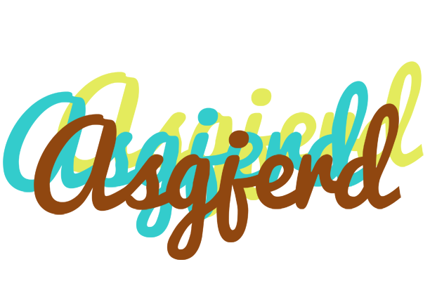 Asgjerd cupcake logo