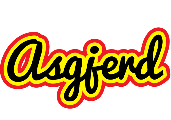 Asgjerd flaming logo