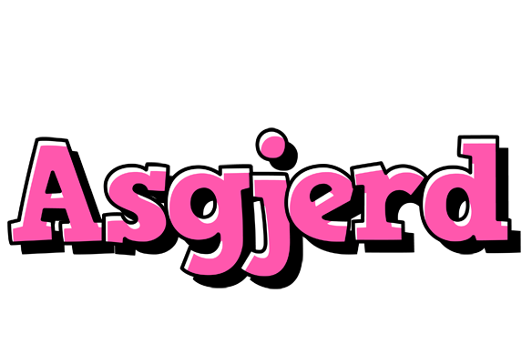 Asgjerd girlish logo