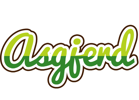 Asgjerd golfing logo