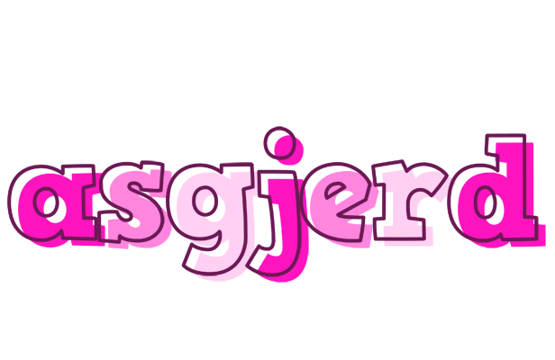 Asgjerd hello logo