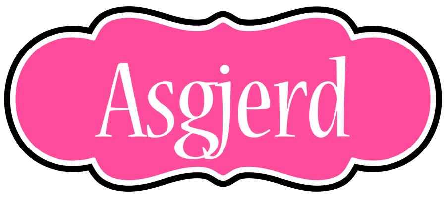 Asgjerd invitation logo