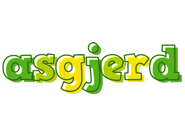 Asgjerd juice logo