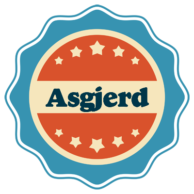 Asgjerd labels logo