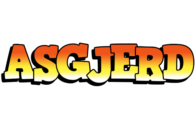 Asgjerd sunset logo