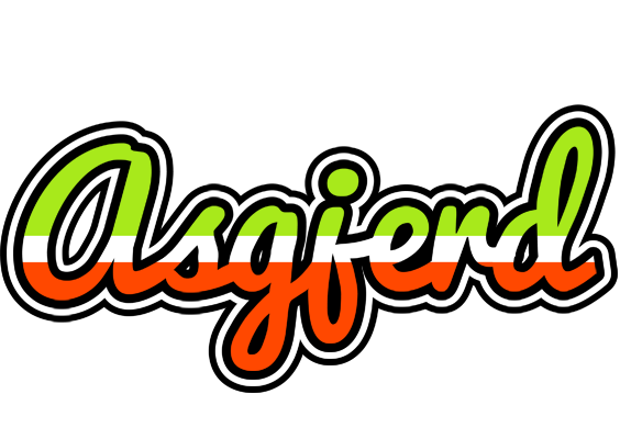 Asgjerd superfun logo