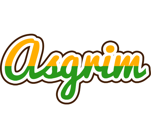 Asgrim banana logo