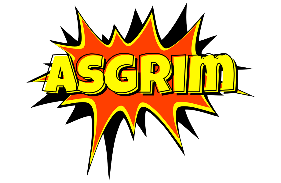Asgrim bazinga logo
