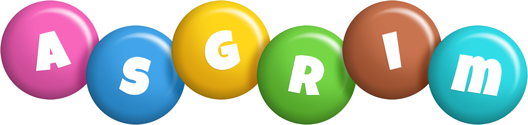Asgrim candy logo