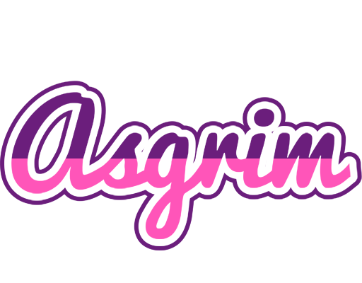 Asgrim cheerful logo