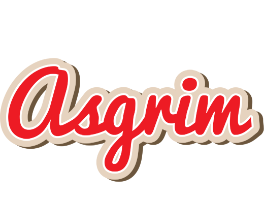 Asgrim chocolate logo