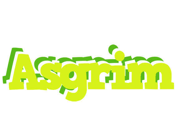 Asgrim citrus logo