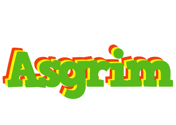 Asgrim crocodile logo