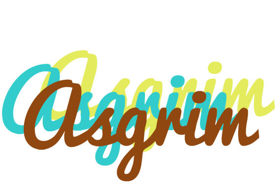 Asgrim cupcake logo
