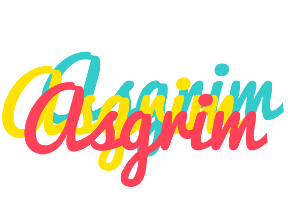 Asgrim disco logo