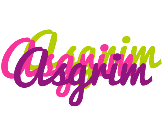 Asgrim flowers logo