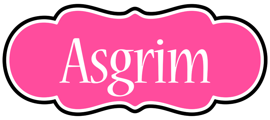 Asgrim invitation logo