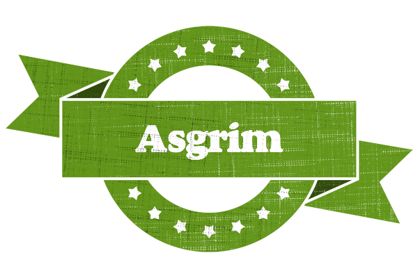 Asgrim natural logo