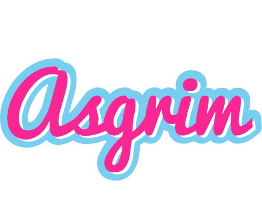 Asgrim popstar logo