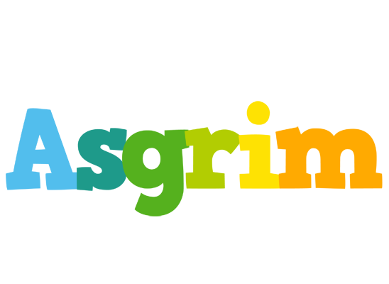 Asgrim rainbows logo