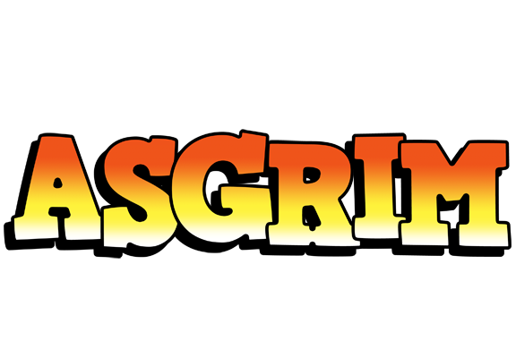 Asgrim sunset logo