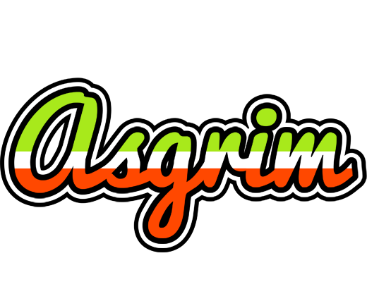 Asgrim superfun logo