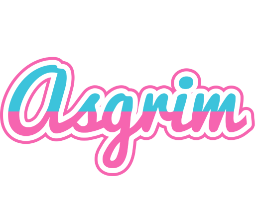 Asgrim woman logo
