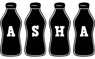 Asha bottle logo
