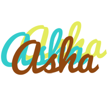 Asha cupcake logo
