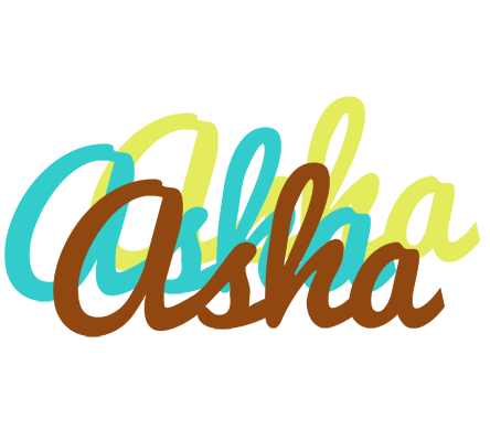 Asha cupcake logo