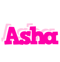 Asha dancing logo