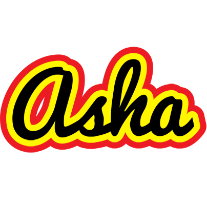 Asha flaming logo